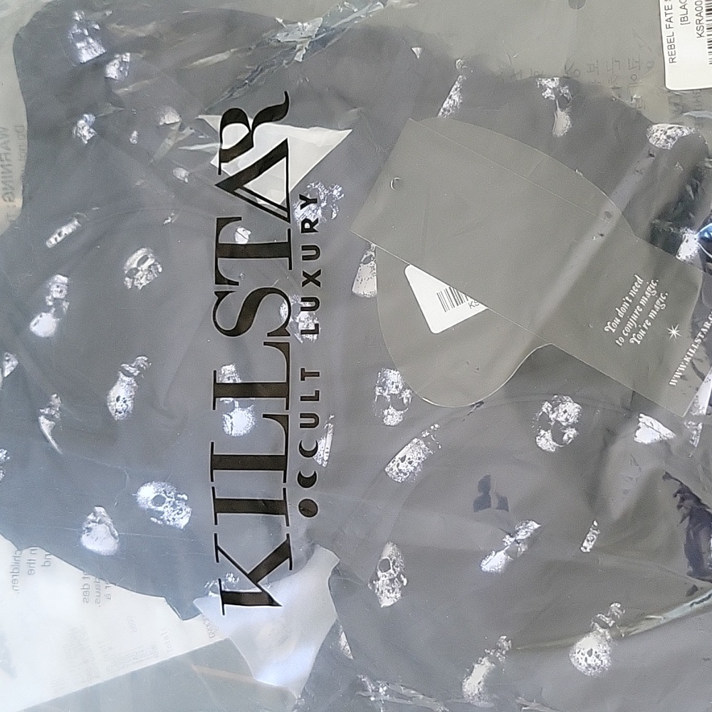 Killstar Rebel Fate Swimsuit M New - Picture 4 of 4